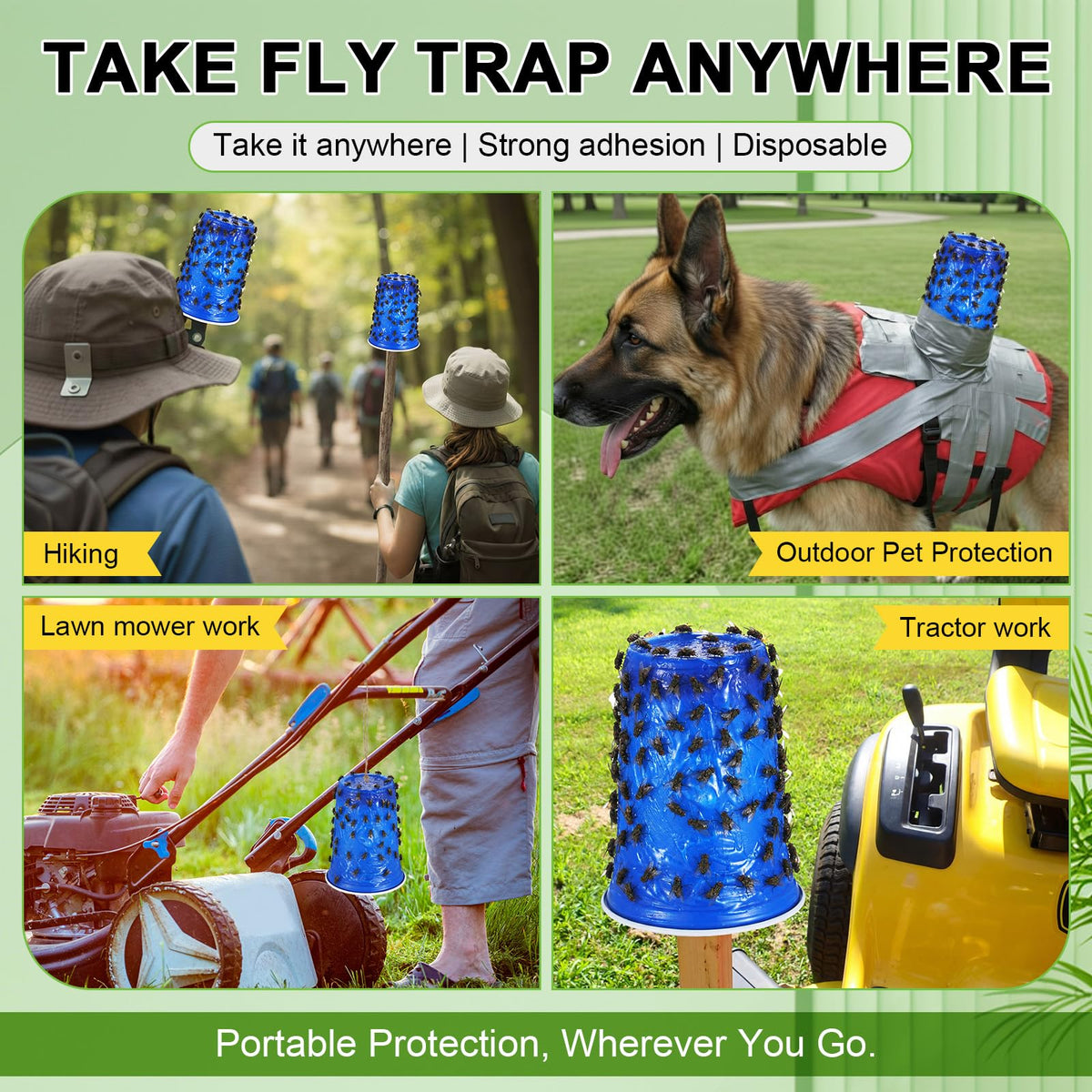 Qualirey outdoor pest barrier protects gardens and trees.
