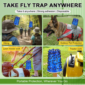 Qualirey outdoor pest barrier protects gardens and trees.