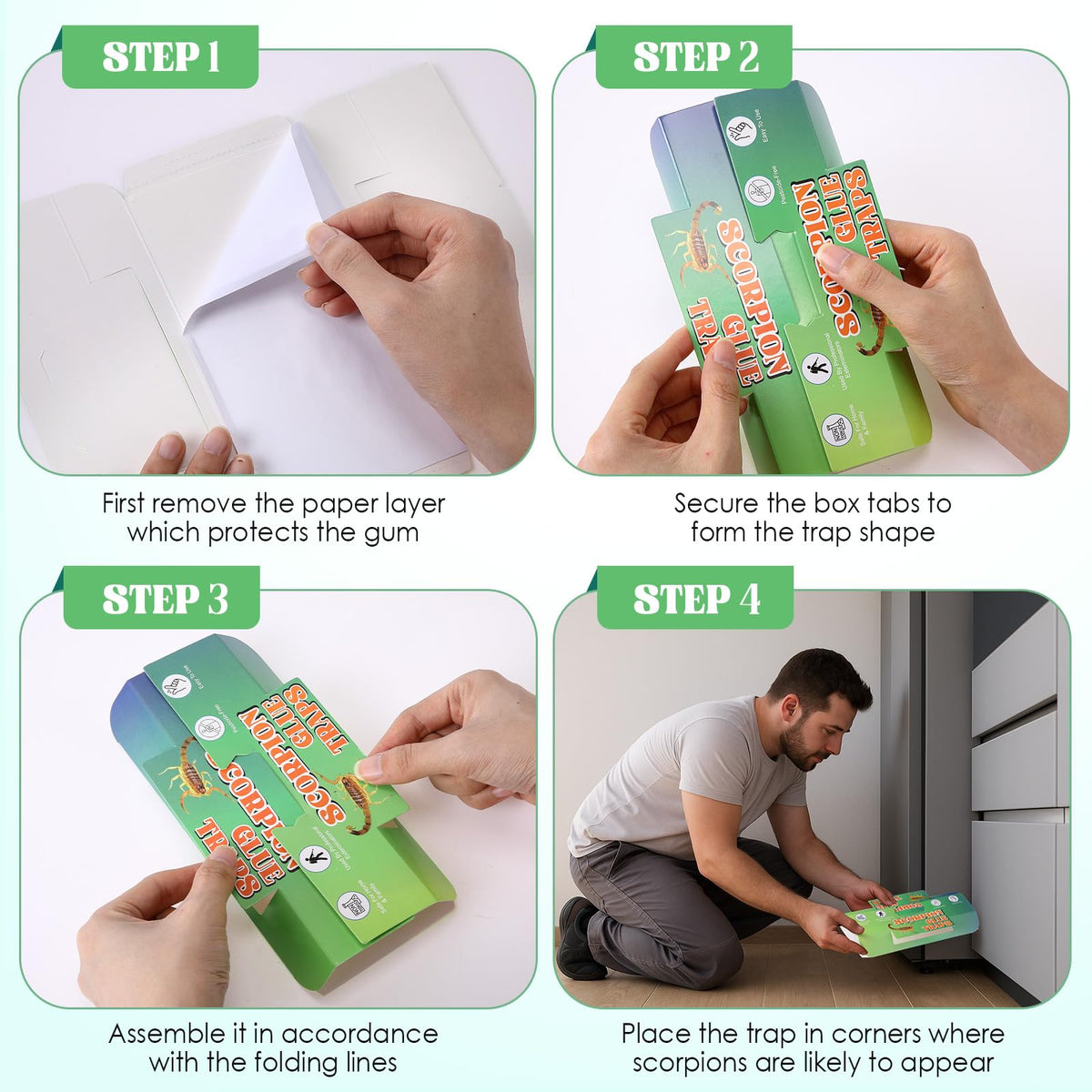 Qualirey pet-safe traps offer non-toxic pest monitoring for households.