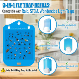 Qualirey Raid-compatible trap adhesive surface demonstrates strong hold on insects