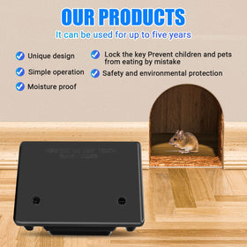 Qualirey waterproof rat station built to endure weather