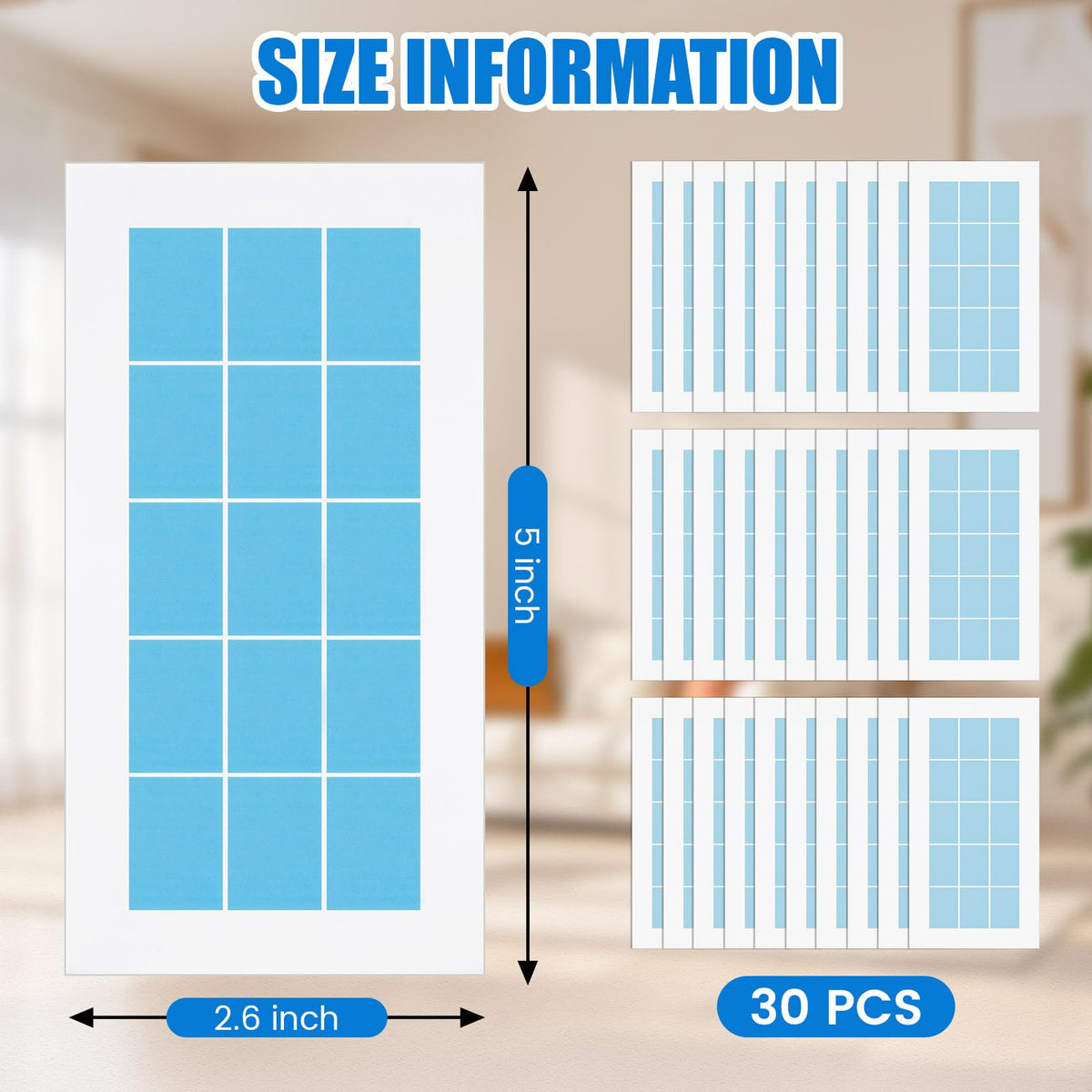 Qualirey Shieldeck-compatible sticky card refills for quick replacement