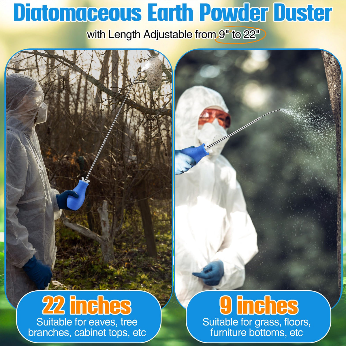 Qualirey silicone bulb reservoir offers easy squeezing for controlled dispersal.