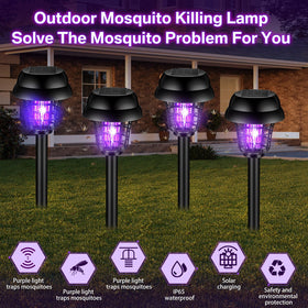 Qualirey zapper compact 14-by-3-5-inch size fits patios