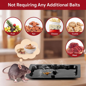 Qualirey trap with pre scented butter attracts pests without extra bait