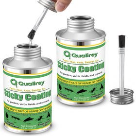 Qualirey two-pack tangle trap coating for outdoor pest protection