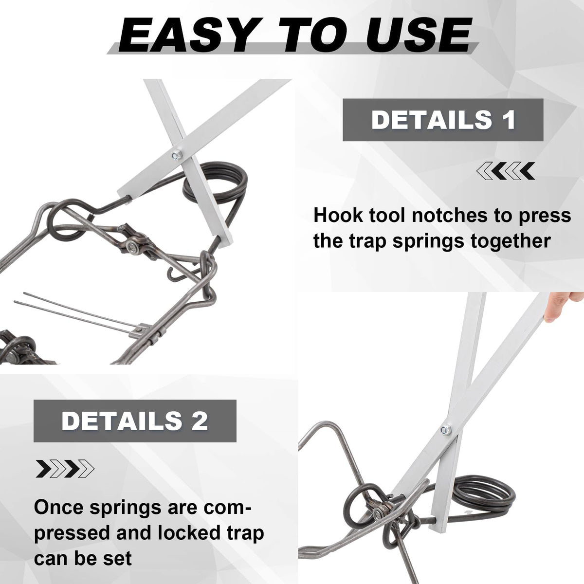 Qualirey trap compatibility 220-330 range for versatile use