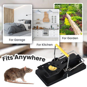 Qualirey traps designed for indoor and outdoor use provide flexible pest control.