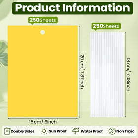 Qualirey twist ties help hang traps on trees and plants.