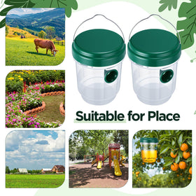 Qualirey garden-use trap protects patio and garden spaces from pests