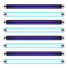 Qualirey white light tube 13 inch attracts mosquitoes for indoor and outdoor use
