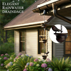Quanqiuyi birds-on-chain design invites birds and enhances outdoor spaces
