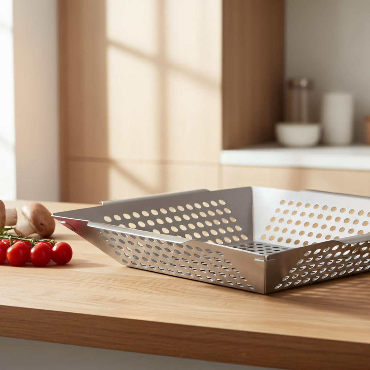 QUANSHANGJU 3-pack on grill shows efficient space use