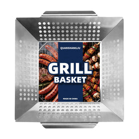 QUANSHANGJU small basket on grill for sides or kebabs