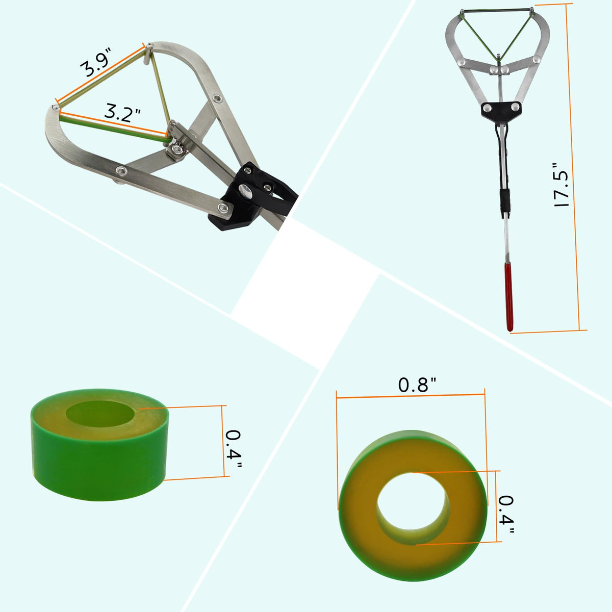 QUANSUPPLY kit suitable for bull calves, sheep, and goats in livestock care.