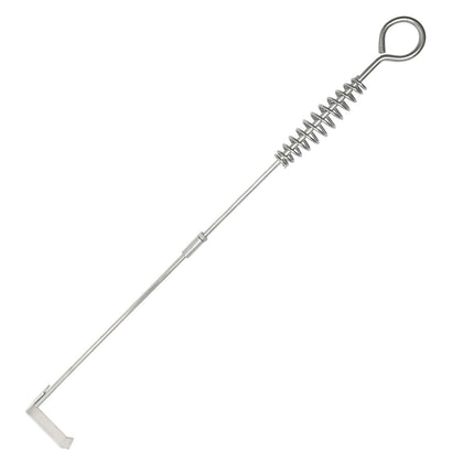 Quantfire 22inch BBQ Ash Tool Poker Rake for easy ash removal from grills