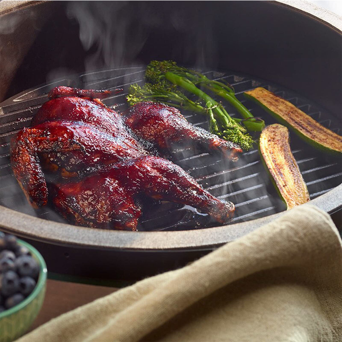 Quantfire care guide supports seasoning and rust prevention after grilling sessions