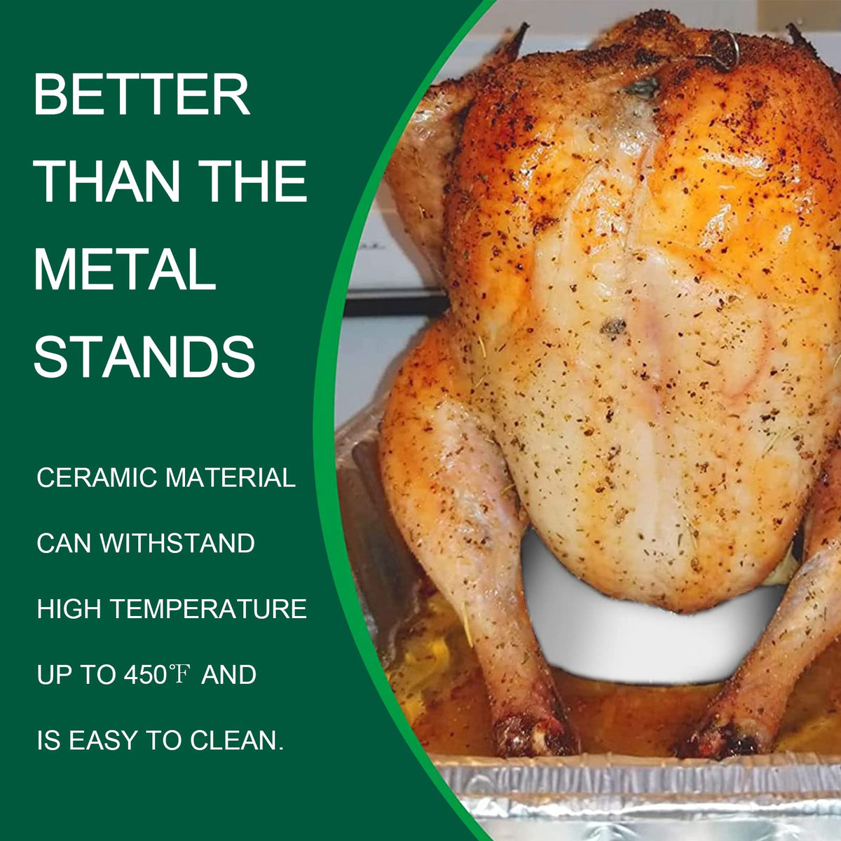 Quantfire ceramic roaster demonstrates high-temperature ceramic safety and toxin-free cooking