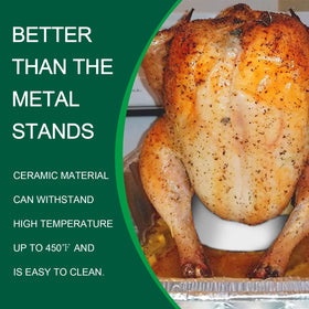 Quantfire ceramic roaster demonstrates high-temperature ceramic safety and toxin-free cooking