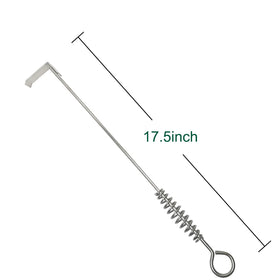 Quantfire ash tool close-up highlights heat-resistant handle for safer handling.