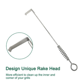 Quantfire integrated stainless steel design offers durability and rust resistance.