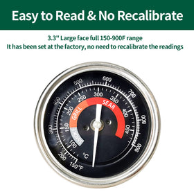 Quantfire thermometer waterproof seal resists steam and moisture for reliability