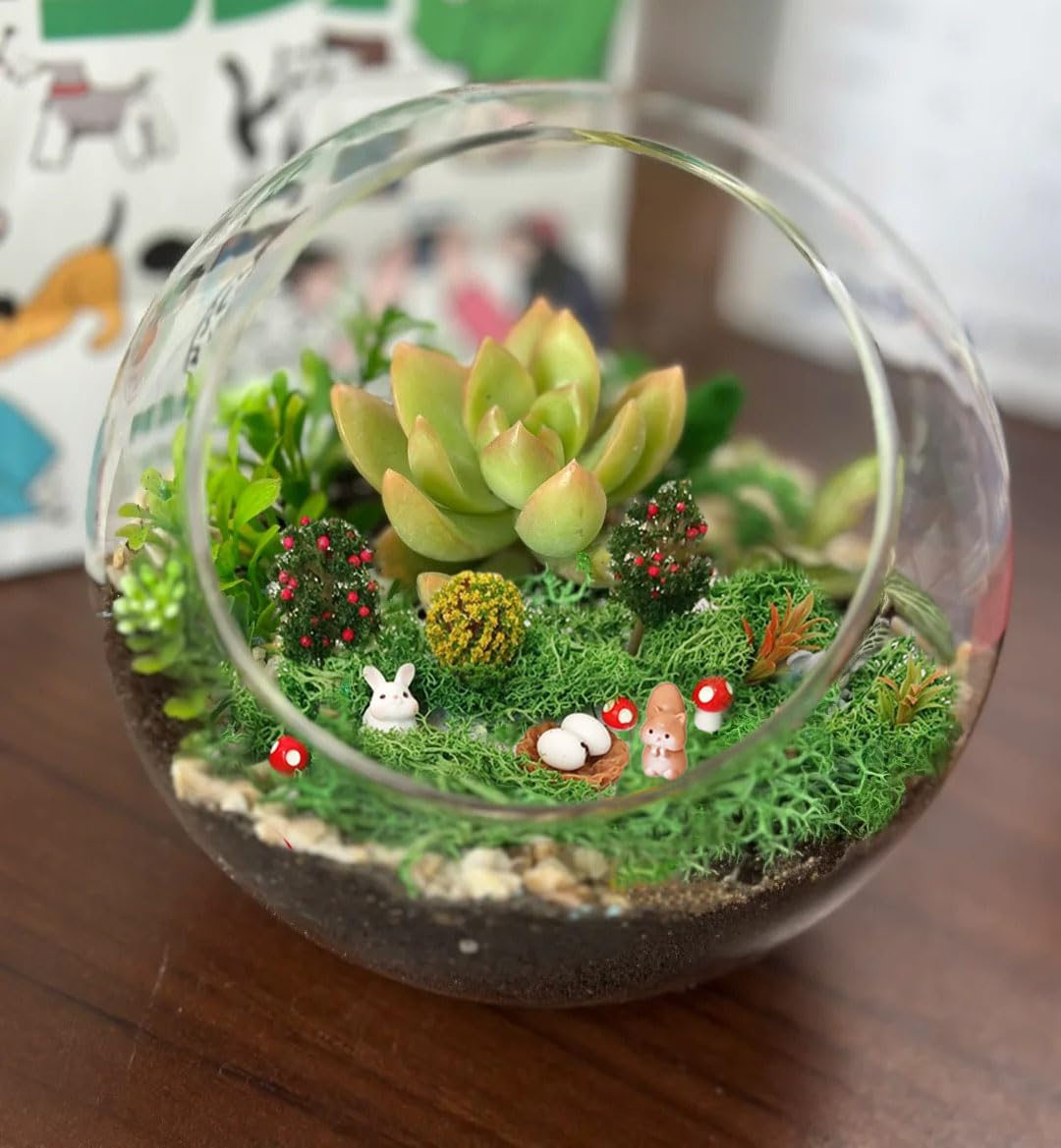 QuarenDen rabbit figurine offers playful detail for miniature habitats