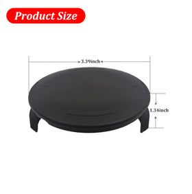 QUASION AC41HCA cap for Homelite UT41112B, rear-angle shot emphasizes spool line protection.