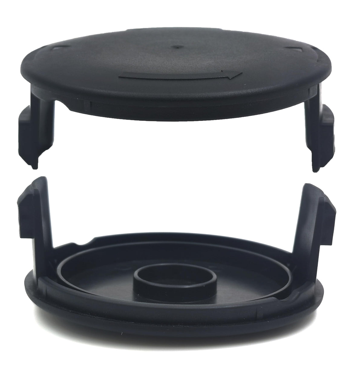 QUASION AC41HCA cap for Homelite UT41120, top-down view demonstrates compact, reliable part.