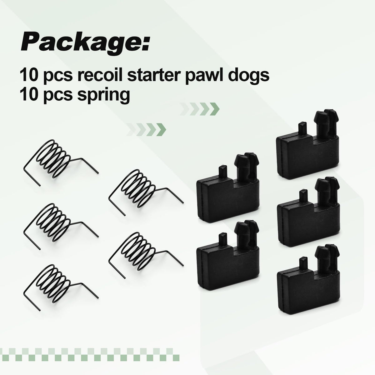 Quctaki 10-pack starter parts kit image for quick Stihl replacement