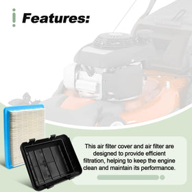 Quctaki air filter assembly for Husqvarna 7021R ensures proper seating.