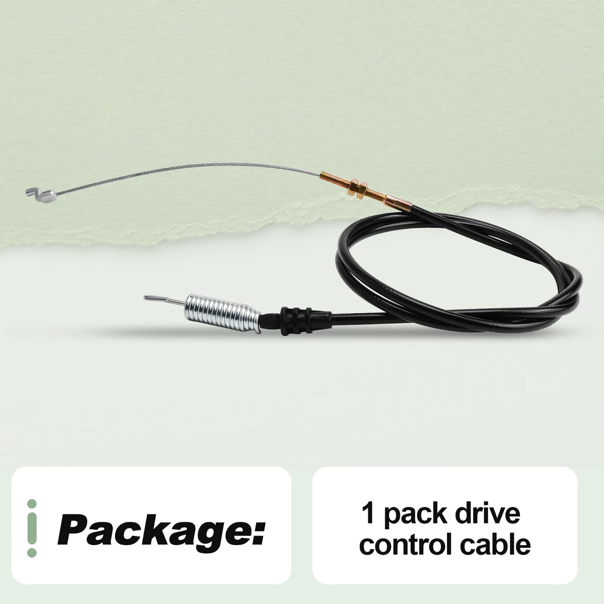 Quctaki drive control cable for Earthquake 025781 fit—reliable compatibility