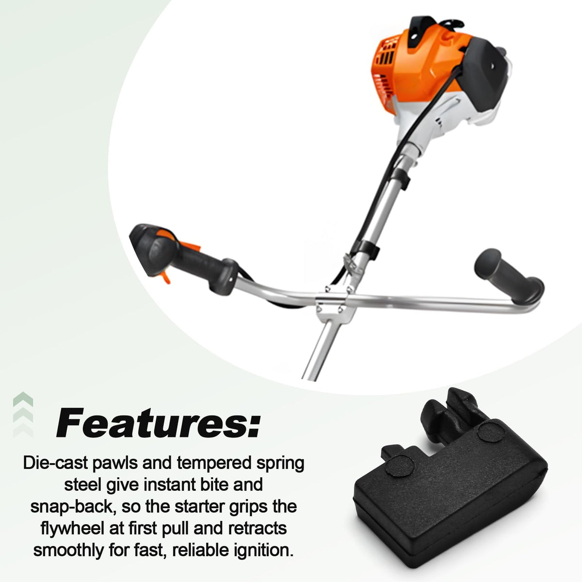 Quctaki compatibility illustration highlighting broad Stihl model fit