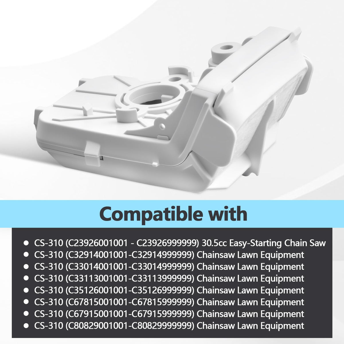 Quealzara filter element included; fresh air for smoother engine performance.