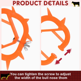 Queekay 20-pack calf nose rings package ensures ample supply for daily use