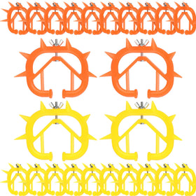 Queekay orange calf nose ring close-up for easy color identification