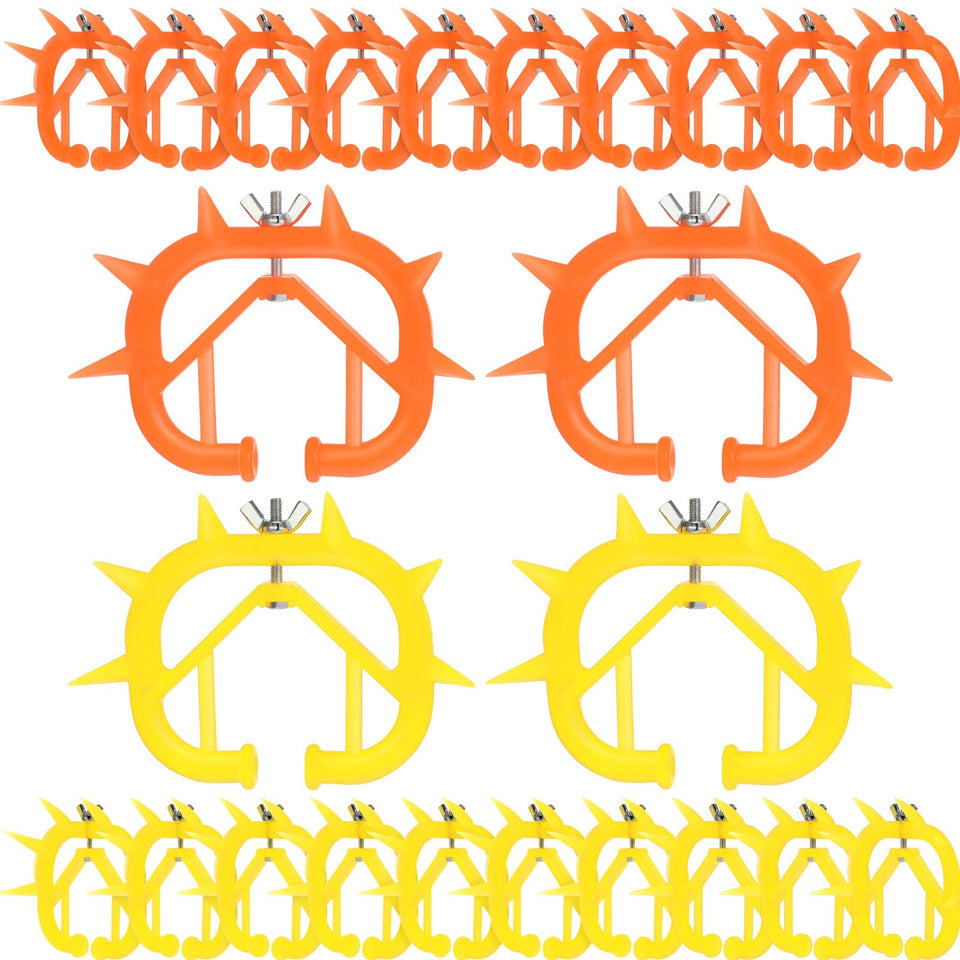 Queekay orange calf nose ring close-up for easy color identification