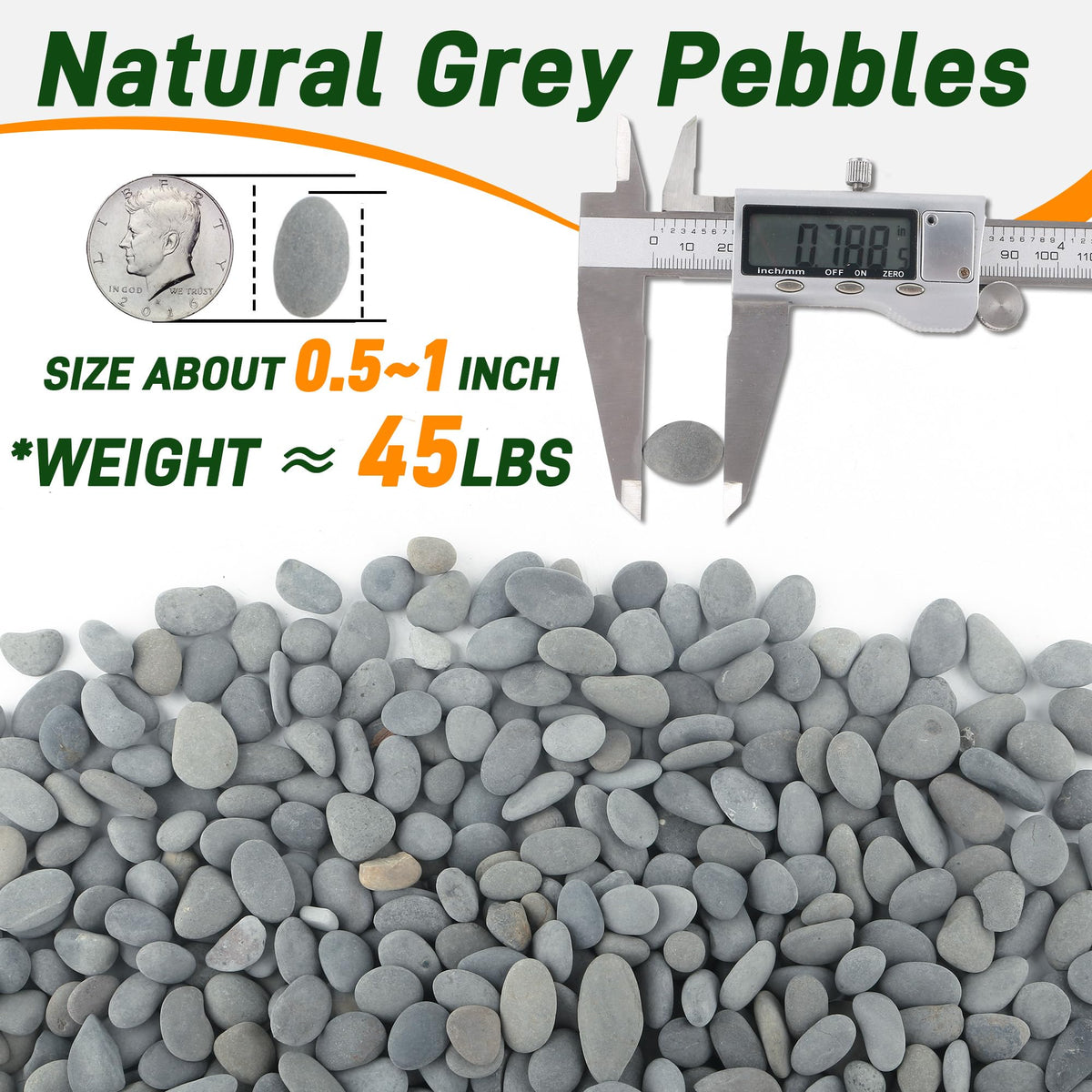 Close-up of textured pebble surface by Quibbay for decor