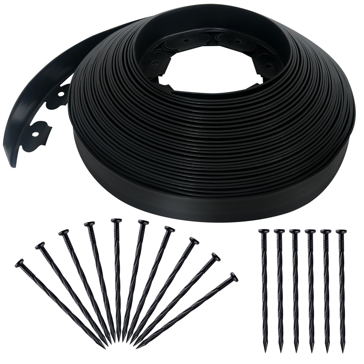 Quibbay 2-inch edging border in black for clean landscape separation.