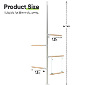 Quictent hybrid wood bars provide slip-resistant grip for hens