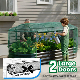 Quictent open-base drainage supports healthy root growth.