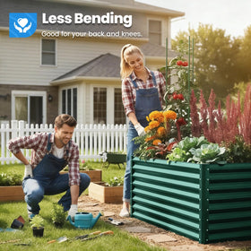 Quictent outdoor backyard bed demonstrates weatherproof galvanized steel for long-lasting use