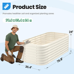 Quictent oval galvanized bed assembly shot conveys quick setup and sturdy frame.