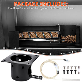 QuliMetal porcelain-coated grill parts protect against oxidation during use.