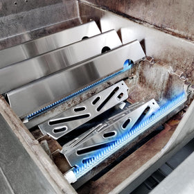 QuliMetal Genesis II cleaning and care scene showing easy wash and maintenance