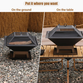 Quilushey durable steel build resists rust for outdoor use