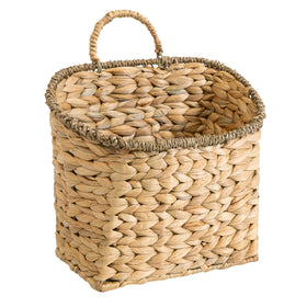 Quincry indoor-outdoor woven basket suited for kitchen and balcony spaces.
