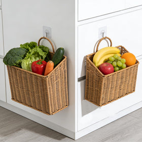 Quincry two-pack hanging baskets elevate cafes, weddings, and home interiors.