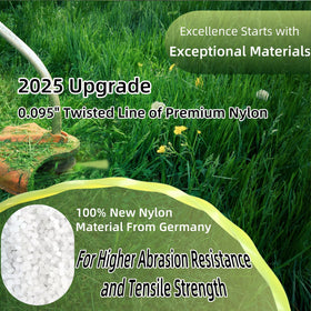 Quintillus premium nylon material improves wear resistance.