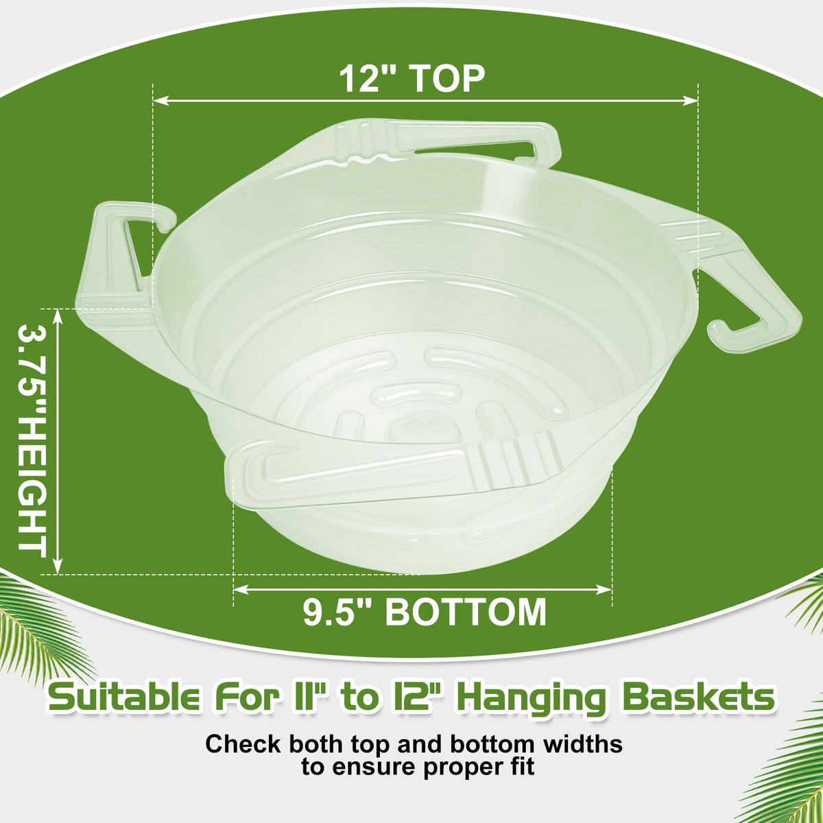 Quintriae drip tray hook design close-up illustrating quick attachment.